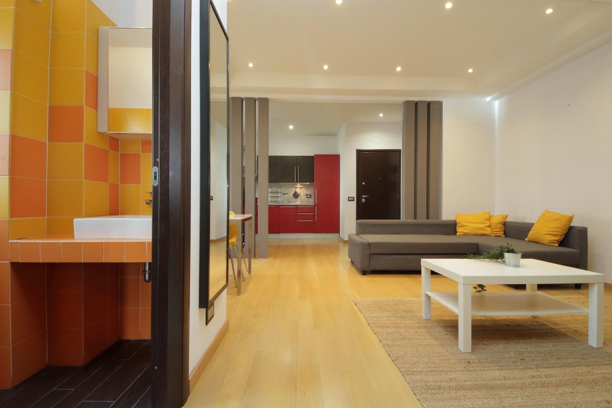 Cozy And Comfy Apartment In Piramide Metro Stop Rom Exteriör bild